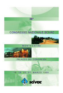 38° Congresso Nazionale Multisala SCIVAC Montecatini, 18