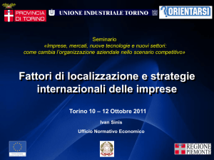 Diapositiva 1 - Provincia di Torino