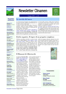 Giugno 2011 - Editrice Clinamen