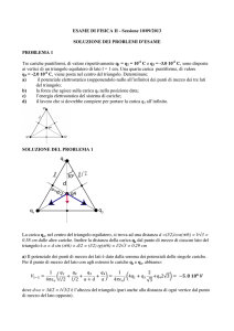 Scritto Fisica 2 per Chimica 2013_09_10 con soluzioni