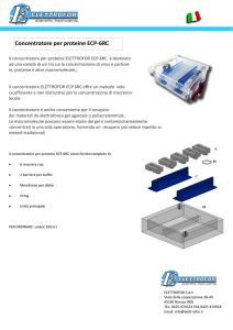 Concentratore per proteine ECP-6RC