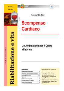 Opuscolo Scompenso cardiaco