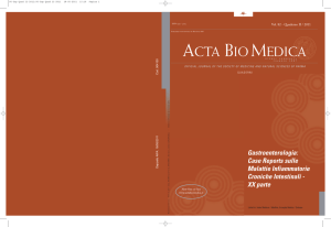 Case REport sulle Malattie infiammatorie Croniche