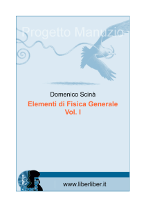 Elementi di Fisica Generale Vol. I