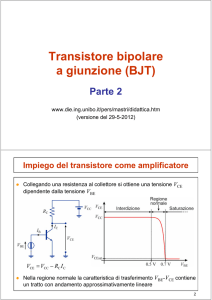 Transistore bipolare - Parte 2