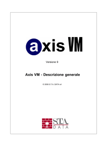 Axis VM - Descrizione generale