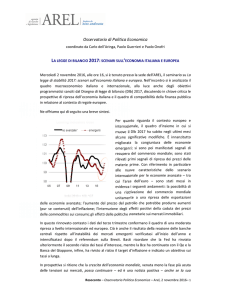 Osservatorio di Politica Economica