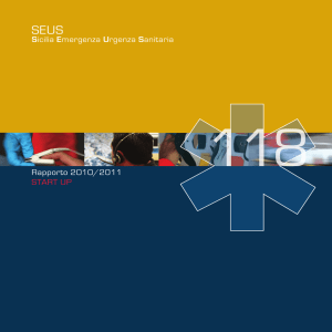 Pubblicazione rapporto annuale SEUS 2010-2011