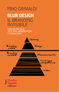 1 blur design. il branding invisibile