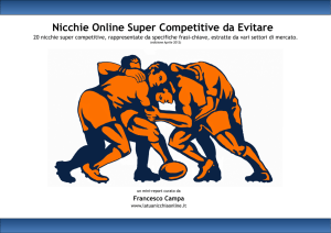 Nicchie Online Super Competitive da Evitare