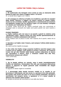 LUPIN THE THIRD: FAQ in italiano