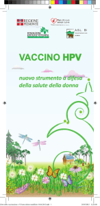 vaccino hpv - Fondazione Edo Tempia