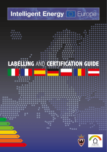 labelling and certification guide - Agenzia provinciale per le risorse