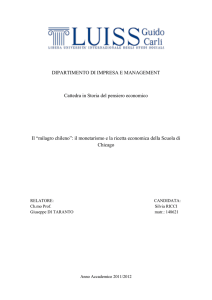 Il “milagro chileno”: il monetarismo e la ricetta economia della