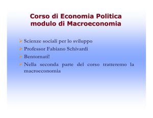 Cap 23 - Facoltà di Scienze Politiche