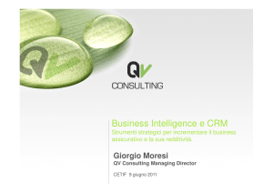 Business Intelligence e CRM
