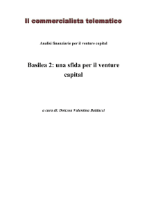 Basilea 2: una sfida per il venture capital