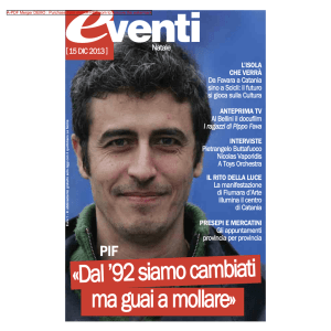 eventi - Supplementi e Inserti