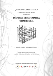 dispense di matematica olimpionica