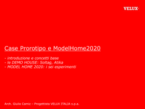Model Home presentation - Ordine degli Ingegneri della Provincia di