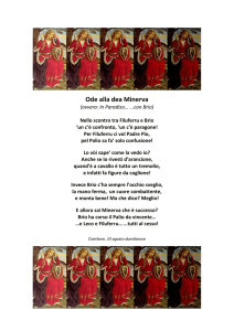 Ode alla dea Minerva