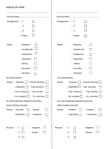 analisi dei verbi - A scuola con Matilde…