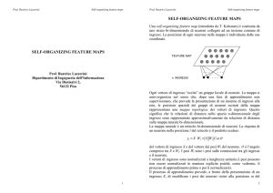 SOM_docum - Dipartimento di Informatica