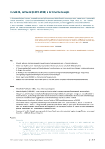 Husserl, Edmund (1859-1938) - Archivio materiali didattici