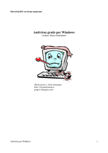 Antivirus gratis per Windows - PDF