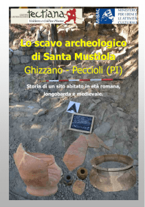 Lo scavo archeologico di Santa Mustiola Ghizzano
