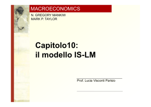 il modello IS-LM - e-Learning