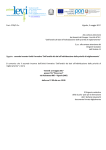 Prot. 4729/3.2.v Vignola, 5 maggio 2017 Alla cortese attenzione dei