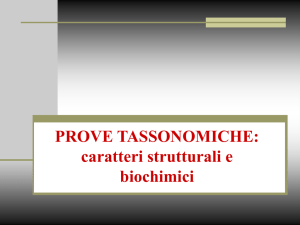 Prove tassonomiche