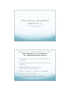 Statistica Economica Capitolo 2