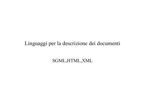 SGML,HTML,XML