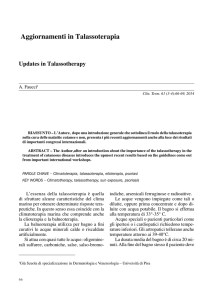 scarica PDF - La Clinica Termale