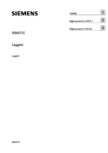 SIMATIC Leggimi - Industry Support Siemens