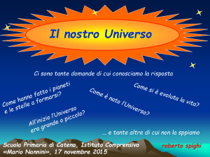 Il nostro Universo (scuola elementare M. Nannini)