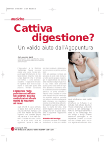 Cattiva digestione?