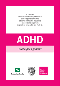 ADHD – GuiDA per i Genitori - Istituto di Ricerche Farmacologiche