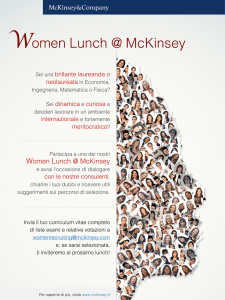 Women Lunch @ McKinsey