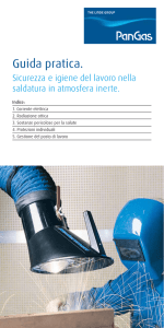 Guida pratica. Sicurezza e igiene del lavoro nella saldatura in