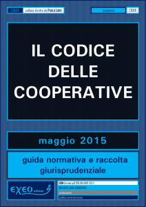 Il Codice delle Cooperative - Exeo Edizioni Digitali Professionali