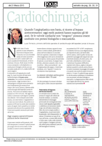 Cardiochirurgia - Cardiologico Monzino