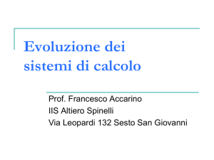 Diapositiva 1 - Prof.Accarino