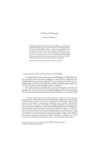 L`ombra di Heidegger