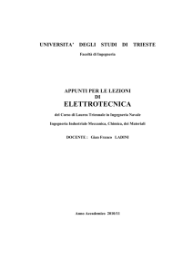 Elettrotecnica 2010-11 - I   Parte