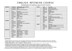 english intensive course