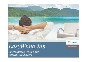 Easy White Tan: un´evoluzione dei sistemi di concia
