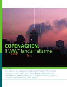 COPENAGHEN, il WWF lancia l`allarme